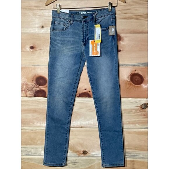 NWT! Girls lazer denim skinny Jean size 14 - Picture 1 of 2